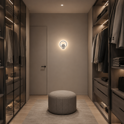 Lampada LED Urbanist 19W Rotonda Luce Fredda/Calda/Neutra in Acrilico e Metallo Bianco