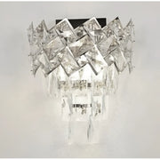WINDSOR Lampada da parete Cristal, 2x E14, Cromo Lucido Lampade da parete per interni Titolo predefinito Alessandro Design