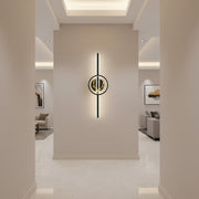Lampada decorativa a LED CERBOS, 42W, 60cm, Luce calda/neutra/fredda, Nero, Metallo e Acrilico