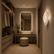 Lampada LED ORCHID 15W Petalo Luce Fredda/Calda/Neutra Acrilico Metallo Bianco