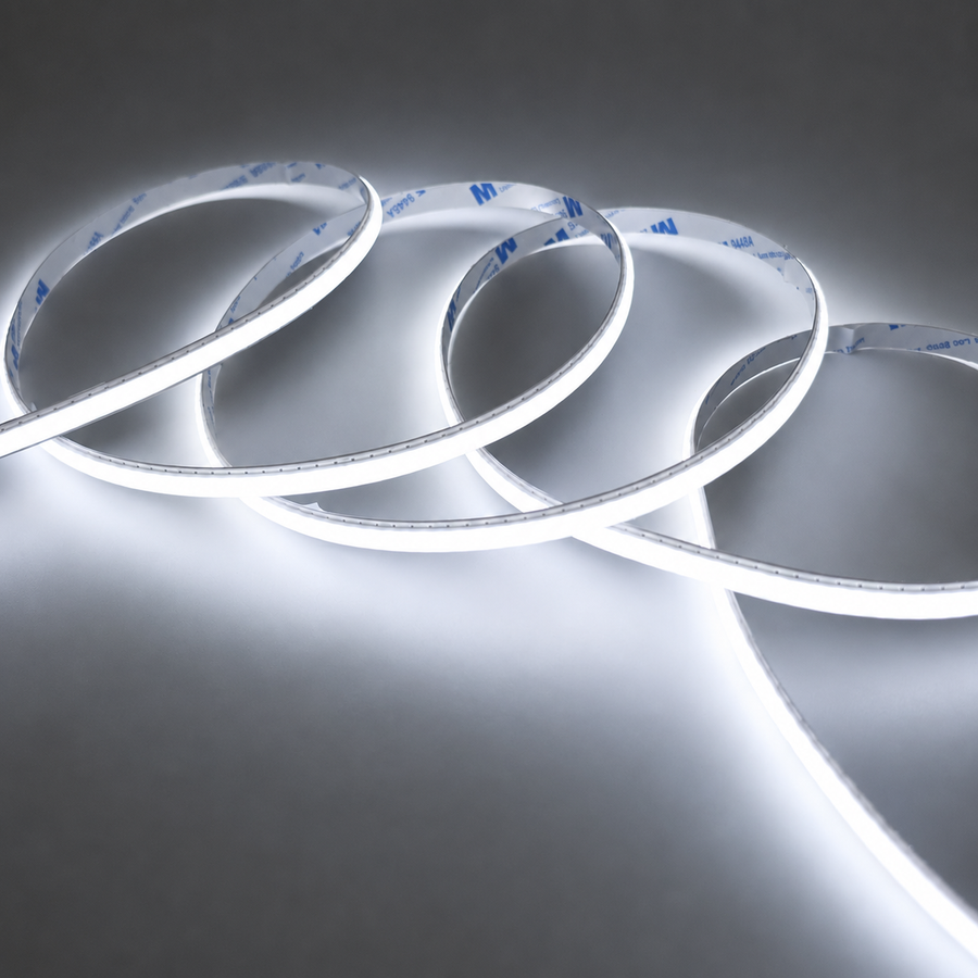 Striscia LED 52W/10M, IP21, Larghezza 0,8cm, Luce Fredda, 6000K, Bianco