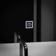 Specchio LED rettangolare, 60x80 cm, Getame Touch Specchio LED semplice Titolo predefinito Alessandro Design