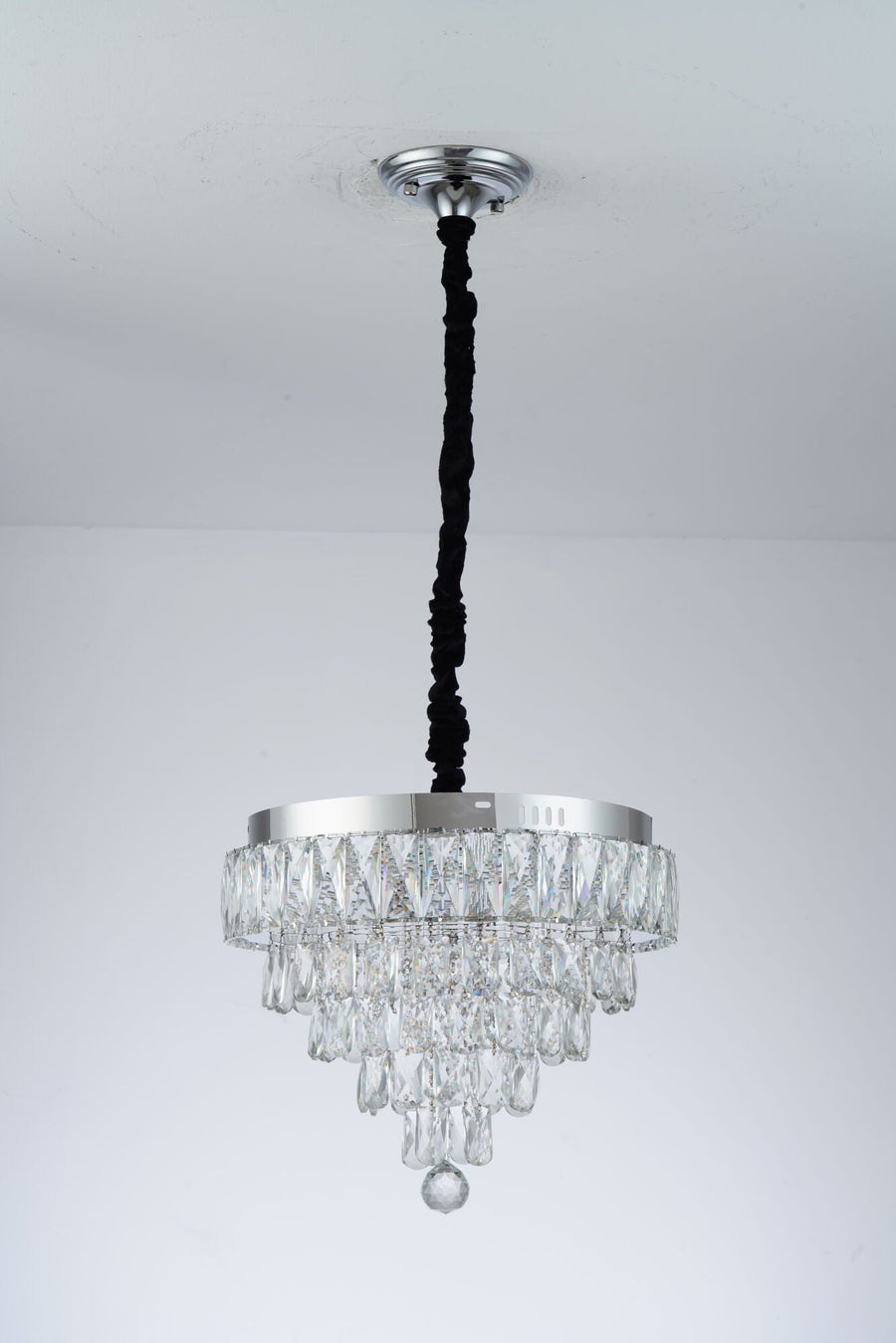 MEILI CRYSTAL CASCADA 500 – Lampadario LED in cristallo, 112W, Ø500 mm, con telecomando Lampadari in cristallo Titolo predefinito Alessandro Design