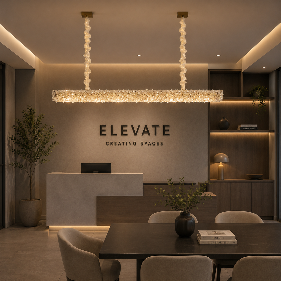 Lampadario di cristallo, con telecomando, PRAGA Imperio, 35W, 96 cm, luce fredda/calda/neutra, oro, altezza regolabile
