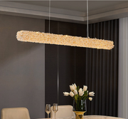 Lampadario di Cristallo, con Telecomando, PRAGA Imperio, 35W, 96cm, Luce Fredda/Calda/Neutra, Oro, Altezza Regolabile Lampadari LED con Telecomando Titolo predefinito Alessandro Design