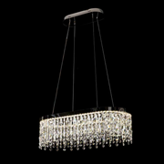 Lampadario LED con Telecomando, 114W, ROYALE Imperio, 70x33x120, Luce Fredda/Neutra/Calda, Dimmerabile, Argento, Cristallo, Acciaio Lampadari LED con Telecomando Titolo predefinito Alessandro Design