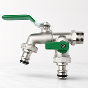 Rubinetto doppio servizio, per fornitura acqua calda o fredda, ø1/2" Rubinetti bagno Titolo predefinito Alessandro Design