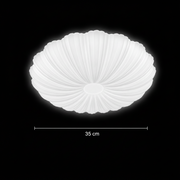 Plafoniera LED Margareta 35 cm, 31W, 3000K / 4000K / 6000K, Plafoniere LED bianche, in metallo e acrilico Titolo predefinito Alessandro Design