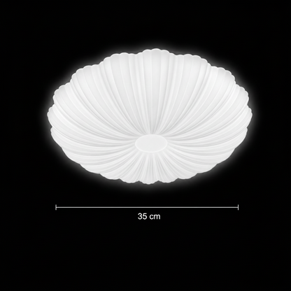 Plafoniera LED Margareta 35 cm, 31W, 3000K / 4000K / 6000K, Plafoniere LED bianche, in metallo e acrilico Titolo predefinito Alessandro Design