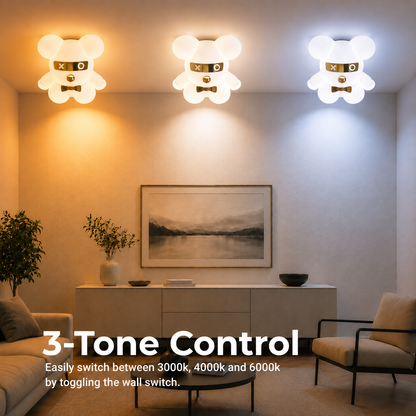 Lampadario LED URSOLETI CP221 95W 3000K4000K6000K Bianco