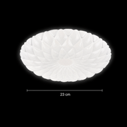 Plafoniera LED 23 cm, 22W, 3000K / 4000K / 6000K, Bianco, Metallo e Acrilico Plafoniere LED Titolo predefinito Alessandro Design