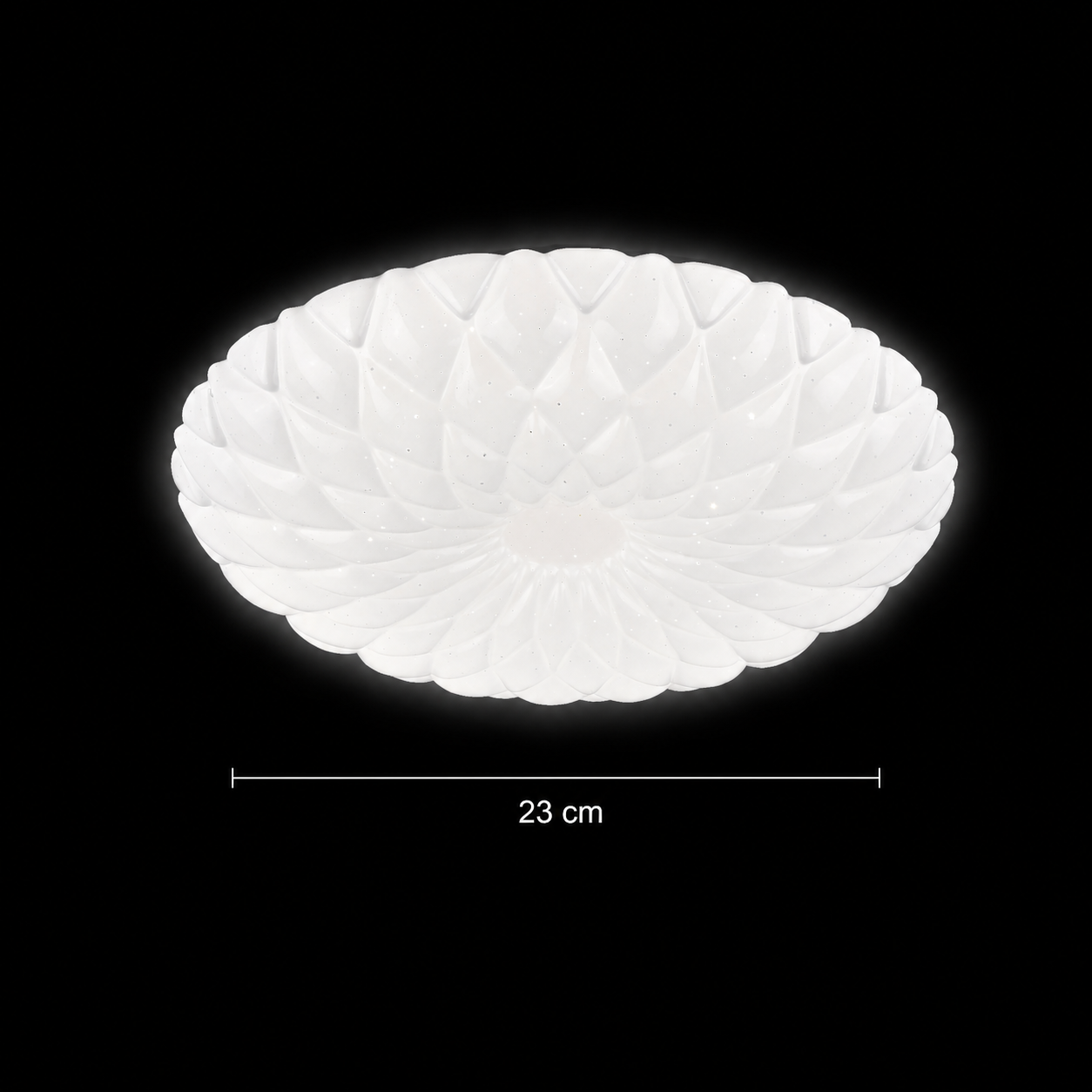 Plafoniera LED 23 cm, 22W, 3000K / 4000K / 6000K, Bianco, Metallo e Acrilico Plafoniere LED Titolo predefinito Alessandro Design