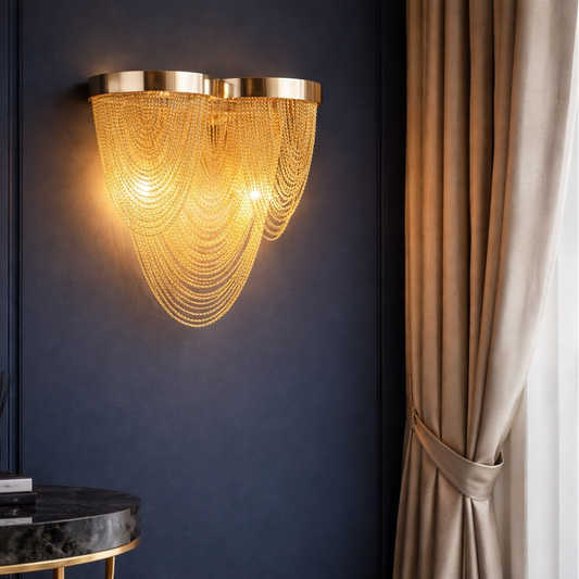 Lampada da parete Aurora, 2xE14, Diametro 23 cm, Oro, Metallo Lampade da parete per interni Titolo predefinito Alessandro Design