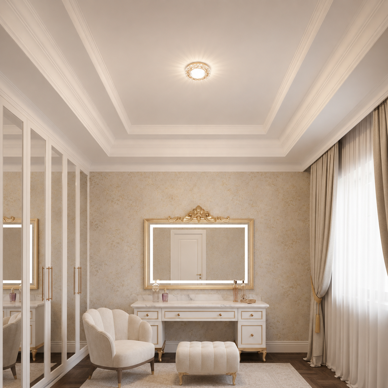 Spot LED ORBITA, 5W, Rotondo, Luce Fredda/Calda, Bronzo Antico, Spot LED in Resina e Vetro Titolo predefinito Alessandro Design