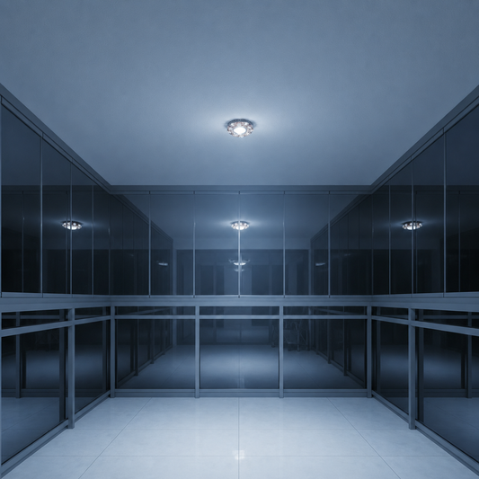 Spot LED ORBITA, 5W, Rotondo, Luce Fredda/Calda, Bronzo Antico, Spot LED in Resina e Vetro Titolo predefinito Alessandro Design
