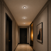 Spot LED ORBITA, 5W, Rotondo, Luce Fredda/Calda, Bronzo Antico, Spot LED in Resina e Vetro Titolo predefinito Alessandro Design