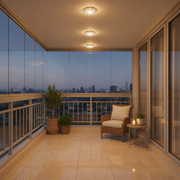 ORBITA Spot LED, 5W, Rotondo, Luce Fredda/Calda, Bronzo Antico, Resina e Vetro Spot LED Titolo predefinito Alessandro Design