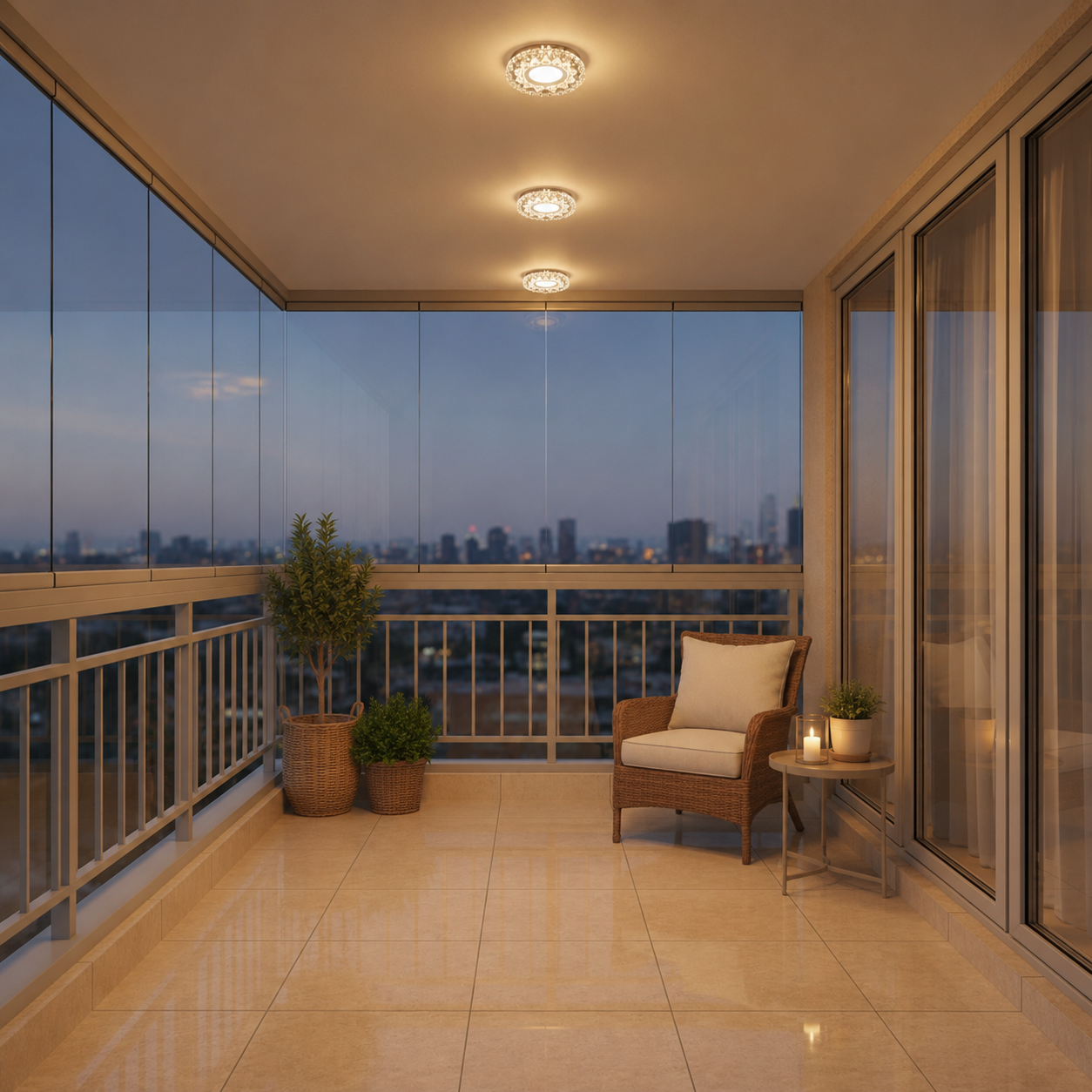ORBITA Spot LED, 5W, Rotondo, Luce Fredda/Calda, Bronzo Antico, Resina e Vetro Spot LED Titolo predefinito Alessandro Design