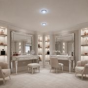 ORBITA Spot LED, 5W, Rotondo, Luce Fredda + RGB, Spot LED Bianco, Resina e Vetro Titolo predefinito Alessandro Design