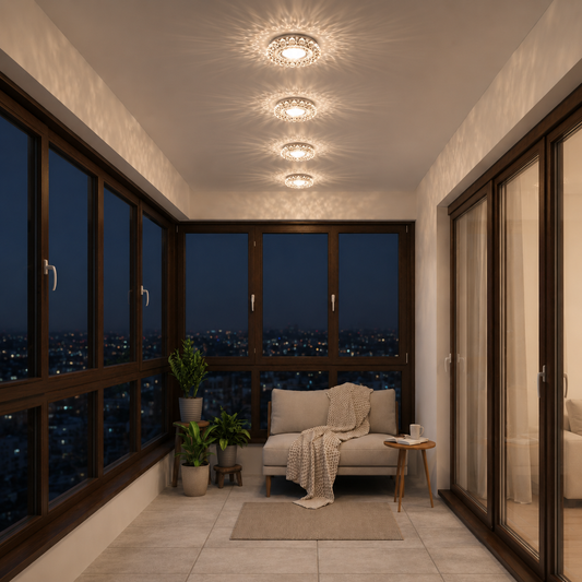 Spot LED ORBITA, 5W, Rotondo, Luce Fredda/Calda, Bronzo Antico, Spot LED in Resina e Vetro Titolo predefinito Alessandro Design