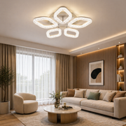 Lampadario LED con Telecomando, 67W, Luce Fredda/Calda/Neutra, Dimmerabile, Oro Lampadari LED con Telecomando Titolo predefinito Alessandro Design