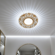 ORBITA Spot LED, 5W, Rotondo, Luce Fredda/Calda, Bronzo Antico, Resina e Vetro Spot LED Titolo predefinito Alessandro Design