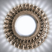Spot LED ORBITA, 5W, Rotondo, Luce Fredda/Calda, Bronzo Antico, Spot LED in Resina e Vetro Titolo predefinito Alessandro Design
