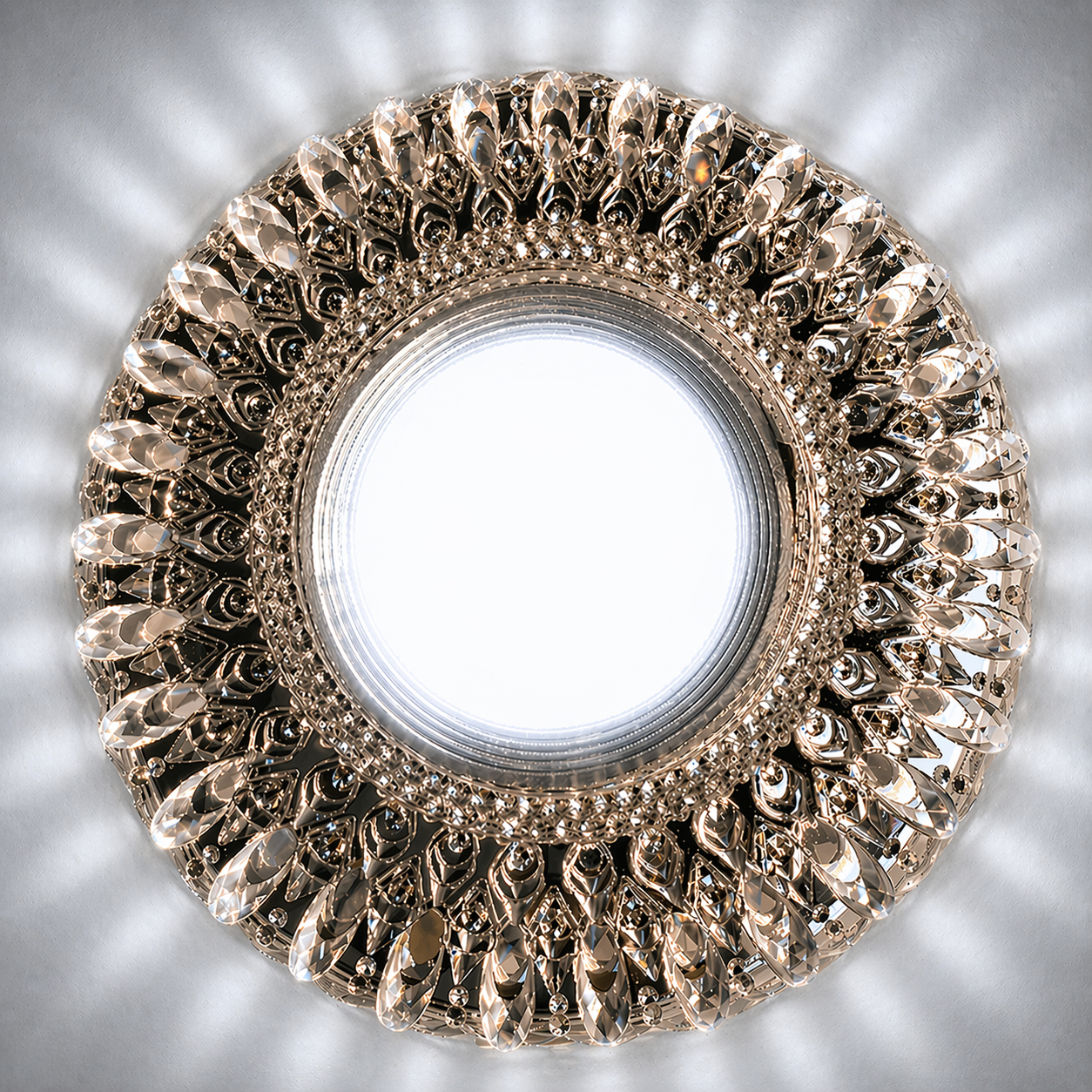 Spot LED ORBITA, 5W, Rotondo, Luce Fredda/Calda, Bronzo Antico, Spot LED in Resina e Vetro Titolo predefinito Alessandro Design