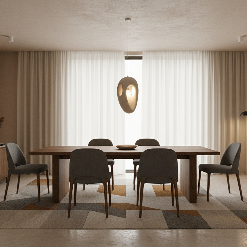 Lampadario moderno EON Elegance, 49 cm, sospeso, 1 X E27, grigio, metallo e schiuma, altezza regolabile