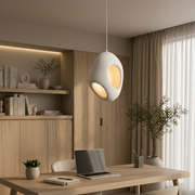 Lampadario Moderno FOAMER Nobile, 37 cm, Sospeso, 1 X E27, Bianco, Metallo e Schiuma, Altezza Regolabile Lampadari Moderni Titolo predefinito Alessandro Design