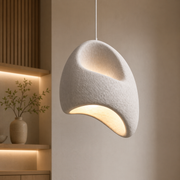 Lampadario Moderno VANTA, 32 cm, Sospeso, 1 X E27, Bianco, Metallo e Schiuma, Altezza Regolabile Lampadari Moderni Titolo predefinito Alessandro Design