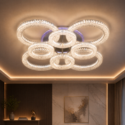 Lampadario LED RONDA Regalis con telecomando 141W, 8 Cerchi, Luce Fredda/Calda/Neutra, Dimmerabile, Lampadari LED Bianchi con Telecomando Titolo predefinito Alessandro Design
