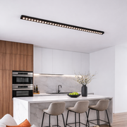 Proiettore LED lineare Applied Grid 48W, Luce Neutra 4000k, 45 sorgenti, Plafoniere LED 1,2 metri Titolo predefinito Alessandro Design