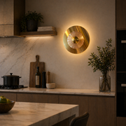 Lampada da parete decorativa a LED DOME Oro freddo/neutro/caldo Lampade da parete per interni Titolo predefinito Alessandro Design