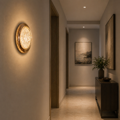 Lampada da parete decorativa a LED CELESTIA Ø20 Luce dorata fredda/neutra/calda