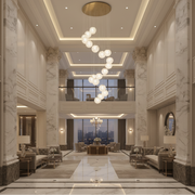 Lampadario in cristallo MILLE, 18xG9, diametro 60 cm x altezza 340 cm, cristallo e metallo, oro