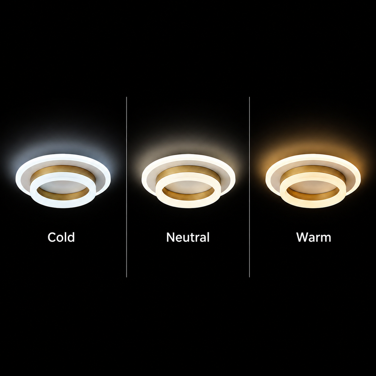 Lampadario LED SOLENA ROTONDA 21W, Diametro 20cm, Luce Fredda/Calda/Neutra, Lampadari LED Bianco Oro Titolo predefinito Alessandro Design