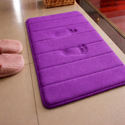 Tappetino da bagno, 50x80 cm, viola, antiscivolo, assorbente Tappetini da bagno Titolo predefinito Alessandro Design
