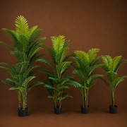 Pianta artificiale tipo banana Musa, 100 cm, verde