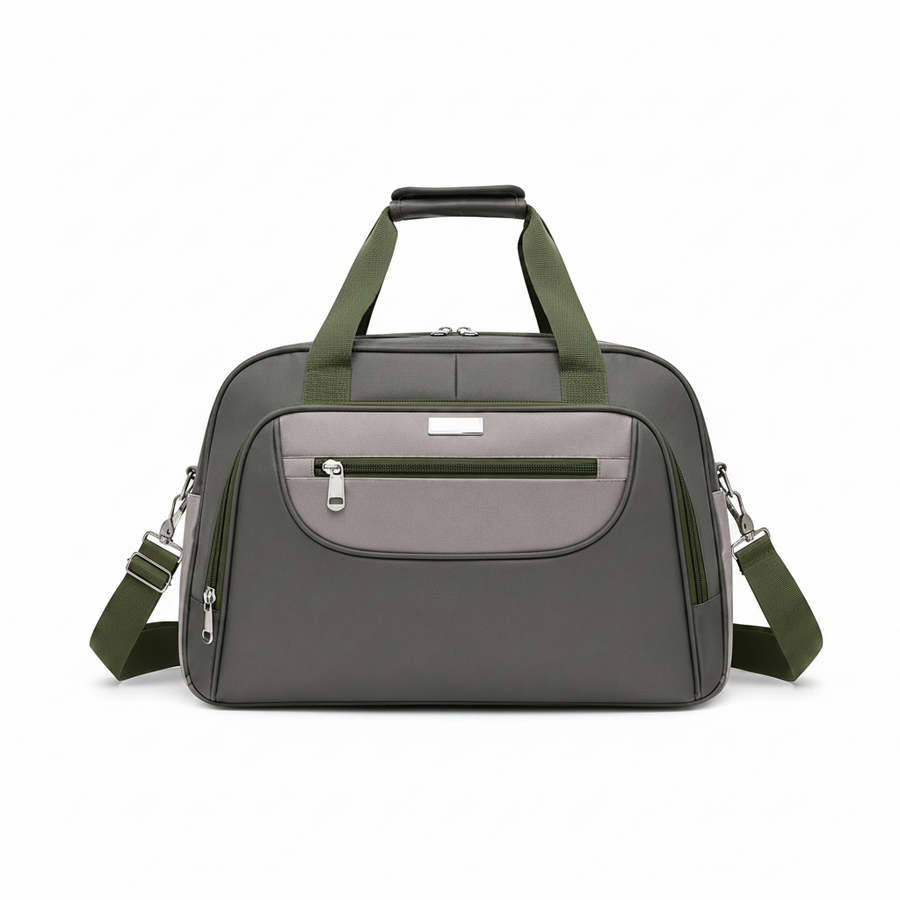 Borsa da viaggio AKTAU, 45x20x30 cm, Oxford, verde