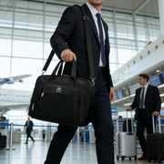 Borsa business per laptop ASTANA, 40x20x30cm, Oxford, Nero