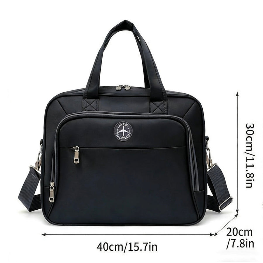 Borsa business per laptop ASTANA, 40x20x30cm, Oxford, Nero