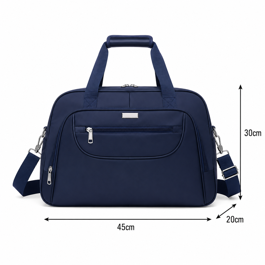 Borsa da viaggio AKTAU, 45x20x30 cm, Oxford, blu