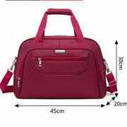 Borsa da viaggio AKTAU, 45x20x30 cm, Oxford, rosso
