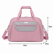 Borsa da viaggio AKTAU, 45x20x30 cm, Oxford, rosa