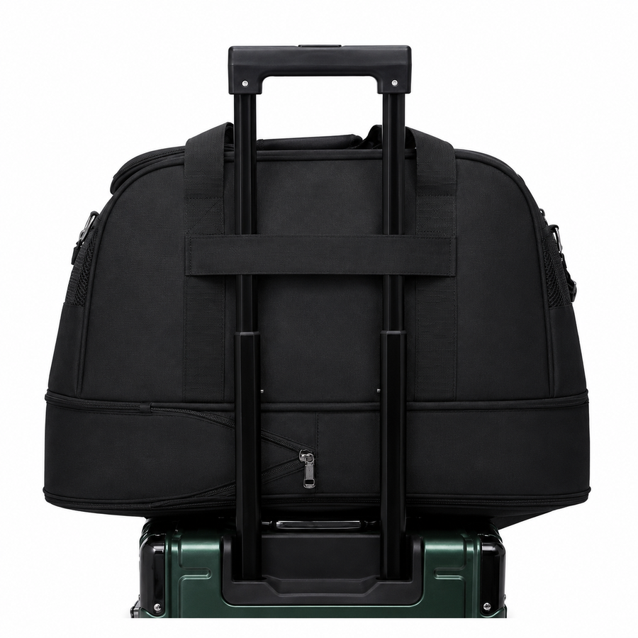 Borsa da viaggio KARAGANDA, 54x26x27 cm, Oxford, nero