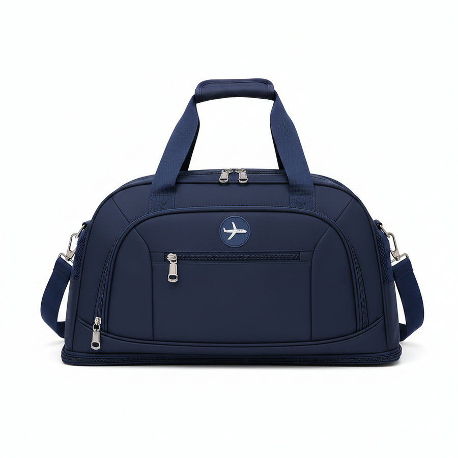 Borsa da viaggio KARAGANDA, 54x26x27 cm, Oxford, blu
