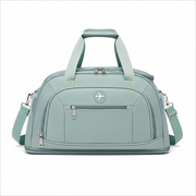 Borsa da viaggio KARAGANDA, 54x26x27 cm, Oxford, Azzurro