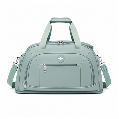 Borsa da viaggio KARAGANDA, 54x26x27 cm, Oxford, Azzurro