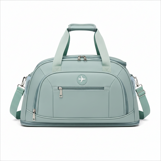 Borsa da viaggio KARAGANDA, 54x26x27 cm, Oxford, Azzurro